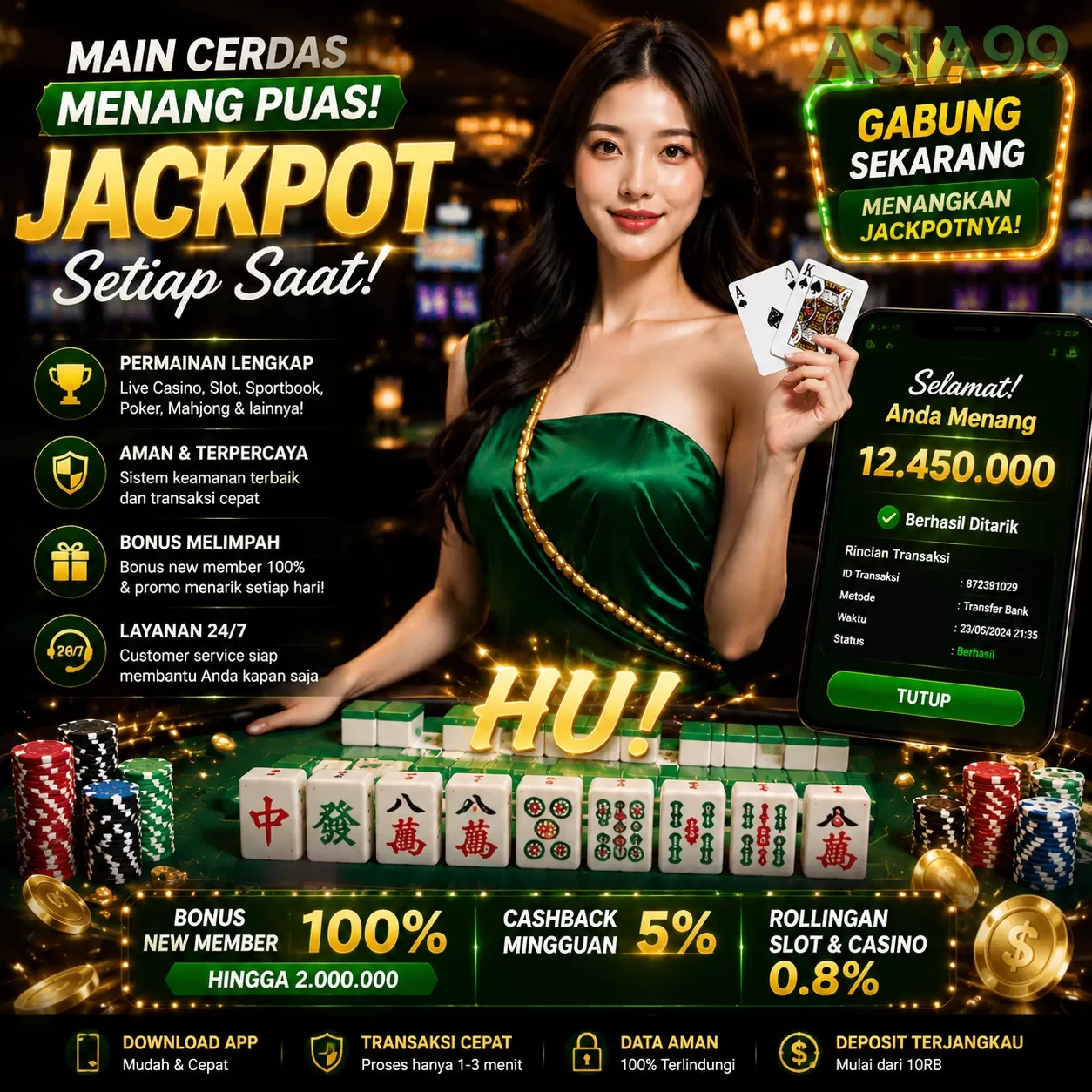 asia99 APK Resmi Unduh